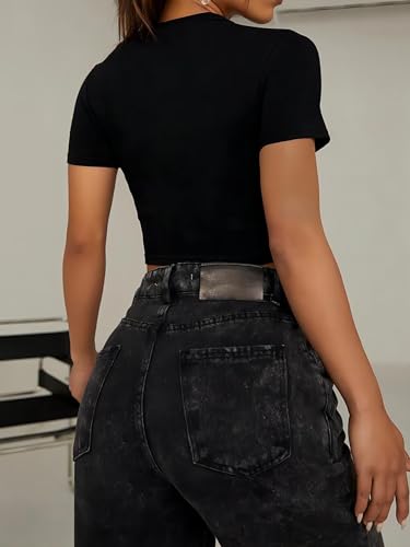 Cute Graphic Crop Top